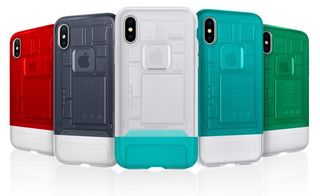 5 Spigen iPhone X cases in different colourways