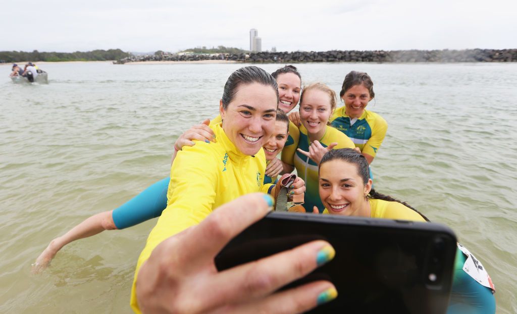 But first, let me take a selfie