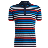 G/FORE Stripe Polo Shirt | 25% off at Scottsdale Golf