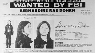 Bernardine Dohrn FBI Wanted poster