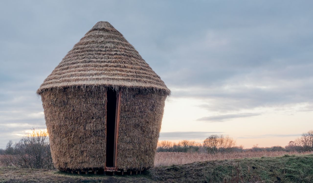 &#039;Mother...&#039; by Studio Morison, a sculpture in the Wicken Fen nature reserve