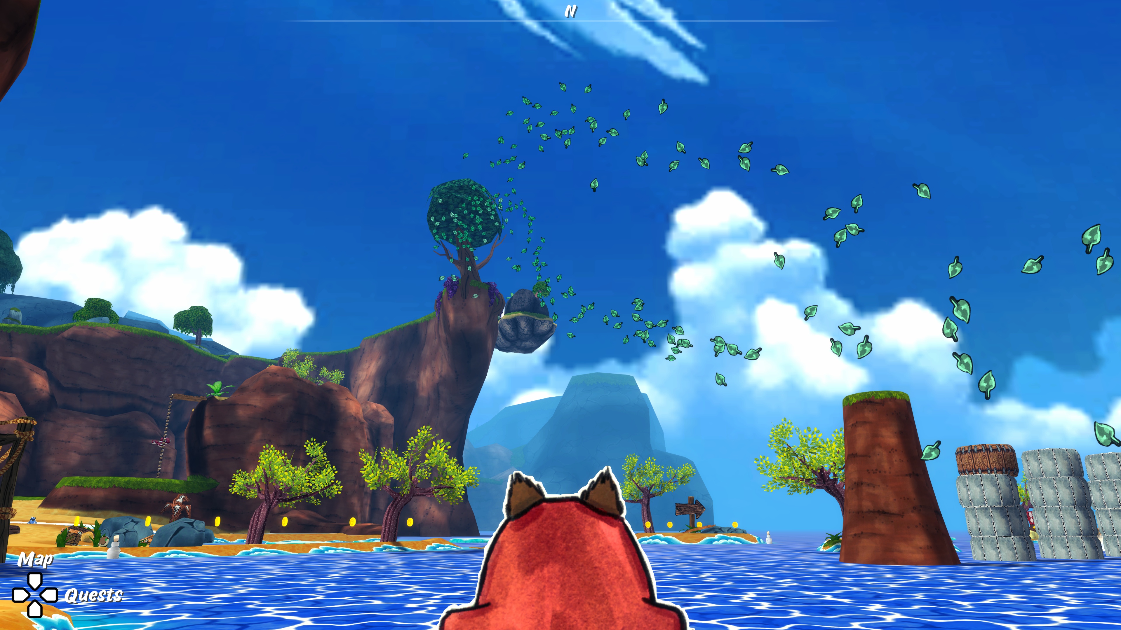 Screenshot of Ruffy and the Riverside running on Xbox Series X.