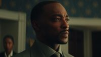 Anthony Mackie as Sam Wilson in Captain America: Brave New World