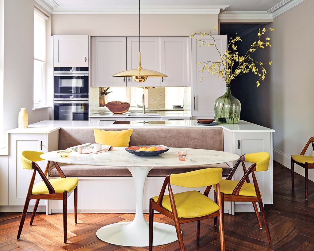 10 ways interior designers work color into neutral kitchens | Homes and ...