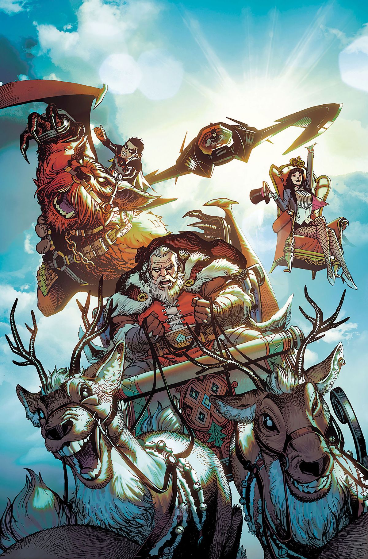 Covers from Batman &ndash; Santa Claus: Silent Knight Returns