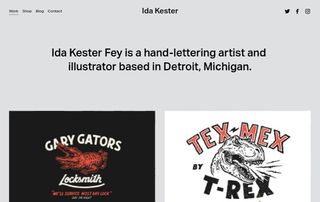 Kester Squarespace template