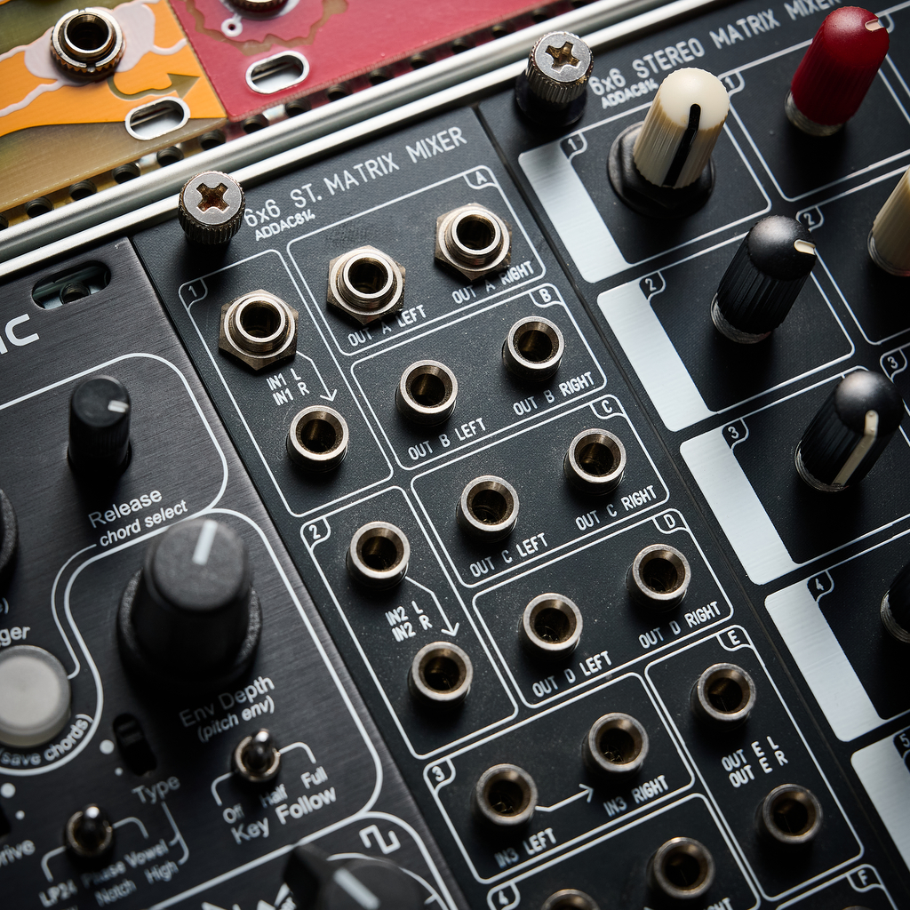 ADDAC System 814 Stereo Matrix Mixer