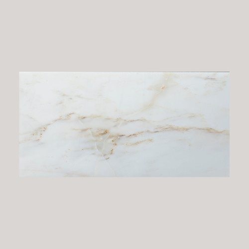 Calacatta Amber Honed Marble Tile | Mandarin Stone