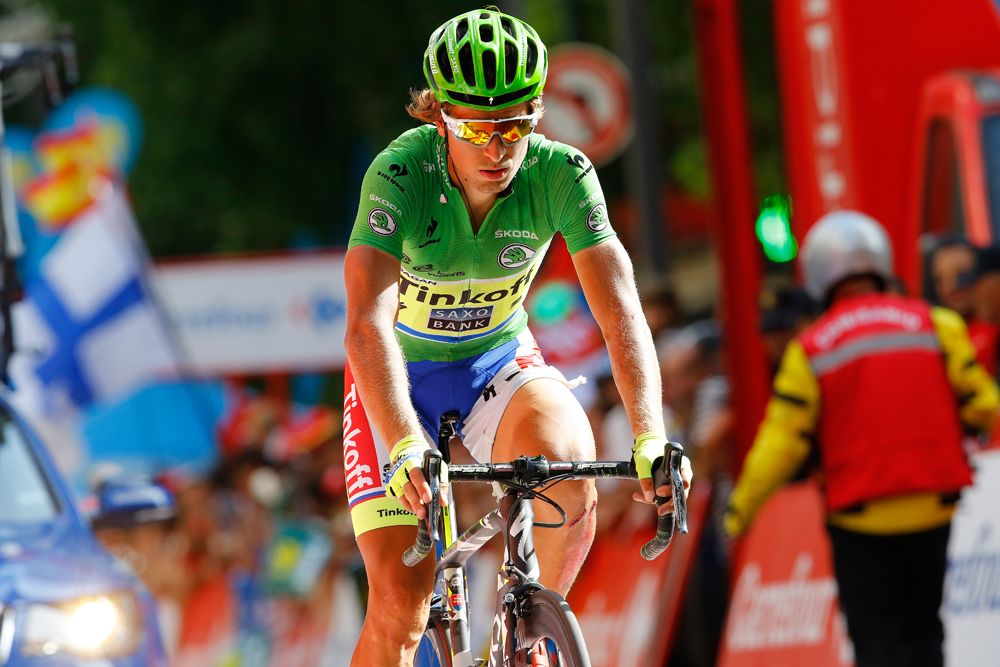 Peter Sagan (Tinkoff Saxo) crashed