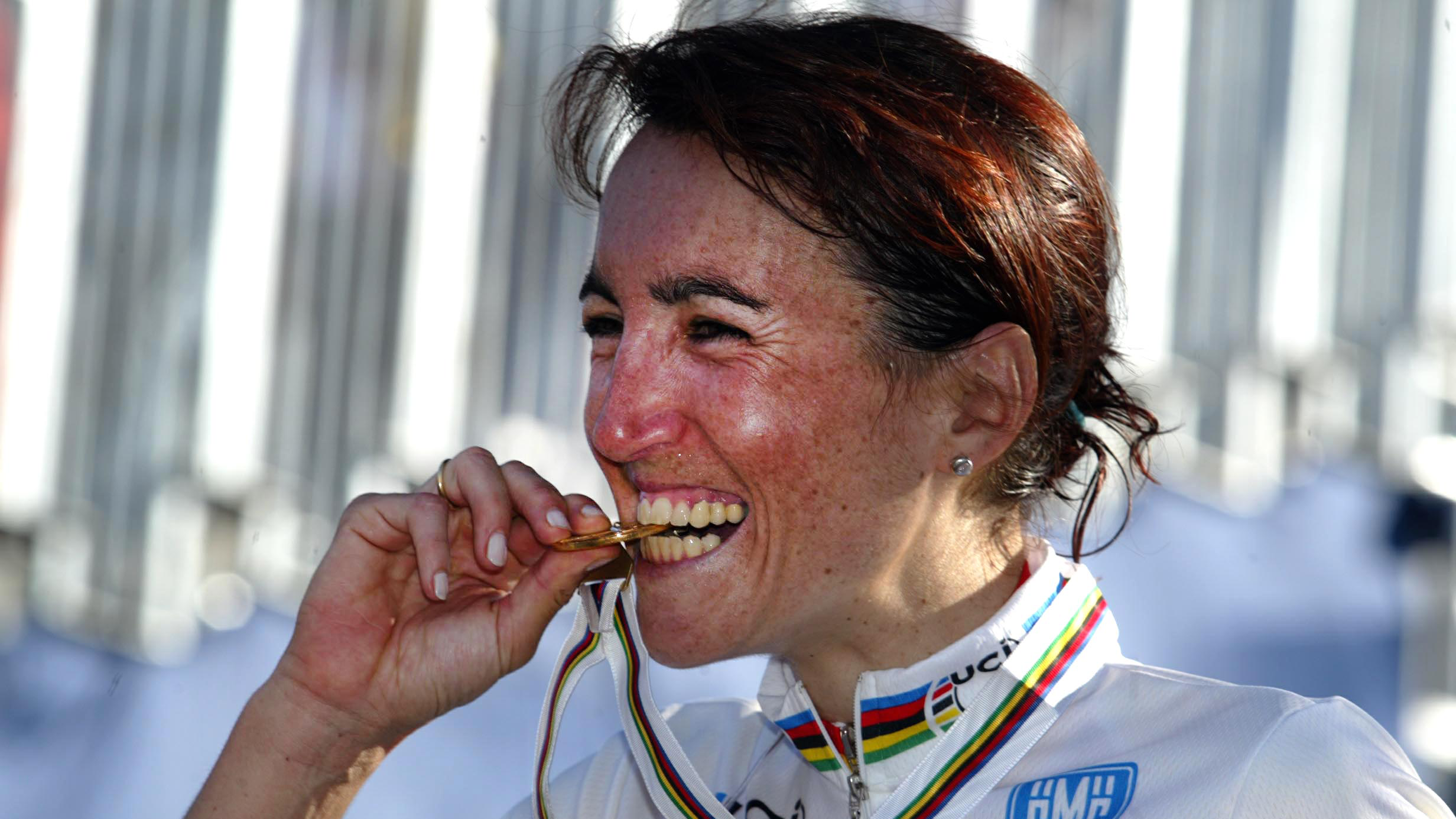 Joane Somarriba wins the 2003 women's World Time Trial Championships.