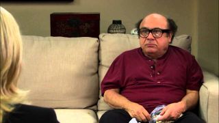 Danny DeVito as Frank Reynolds in It&#039;s Always Sunny in Philadelphia.