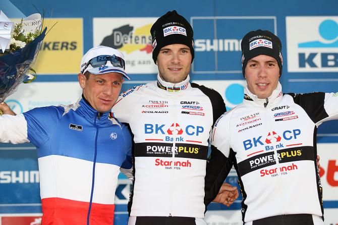 Elite men's podium