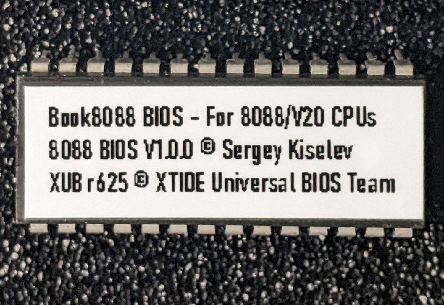 Intel 8088 BIOS