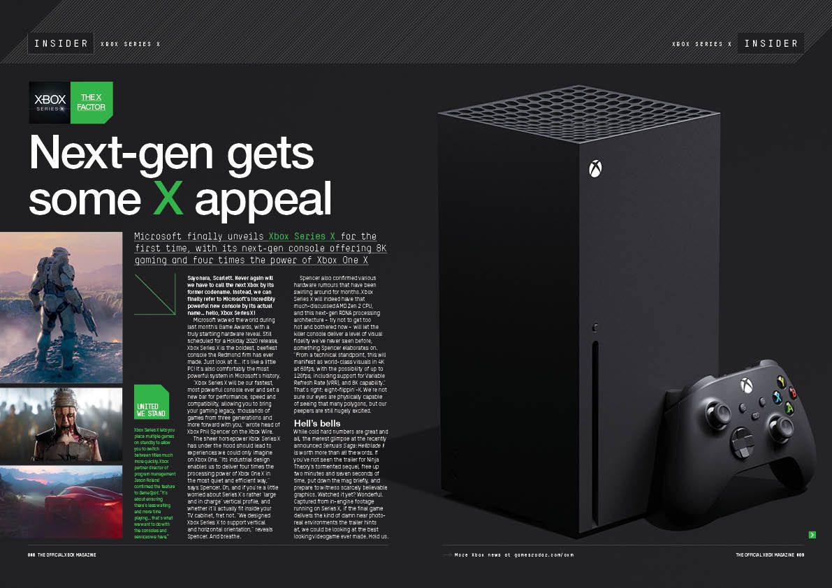 xbox series x magazine