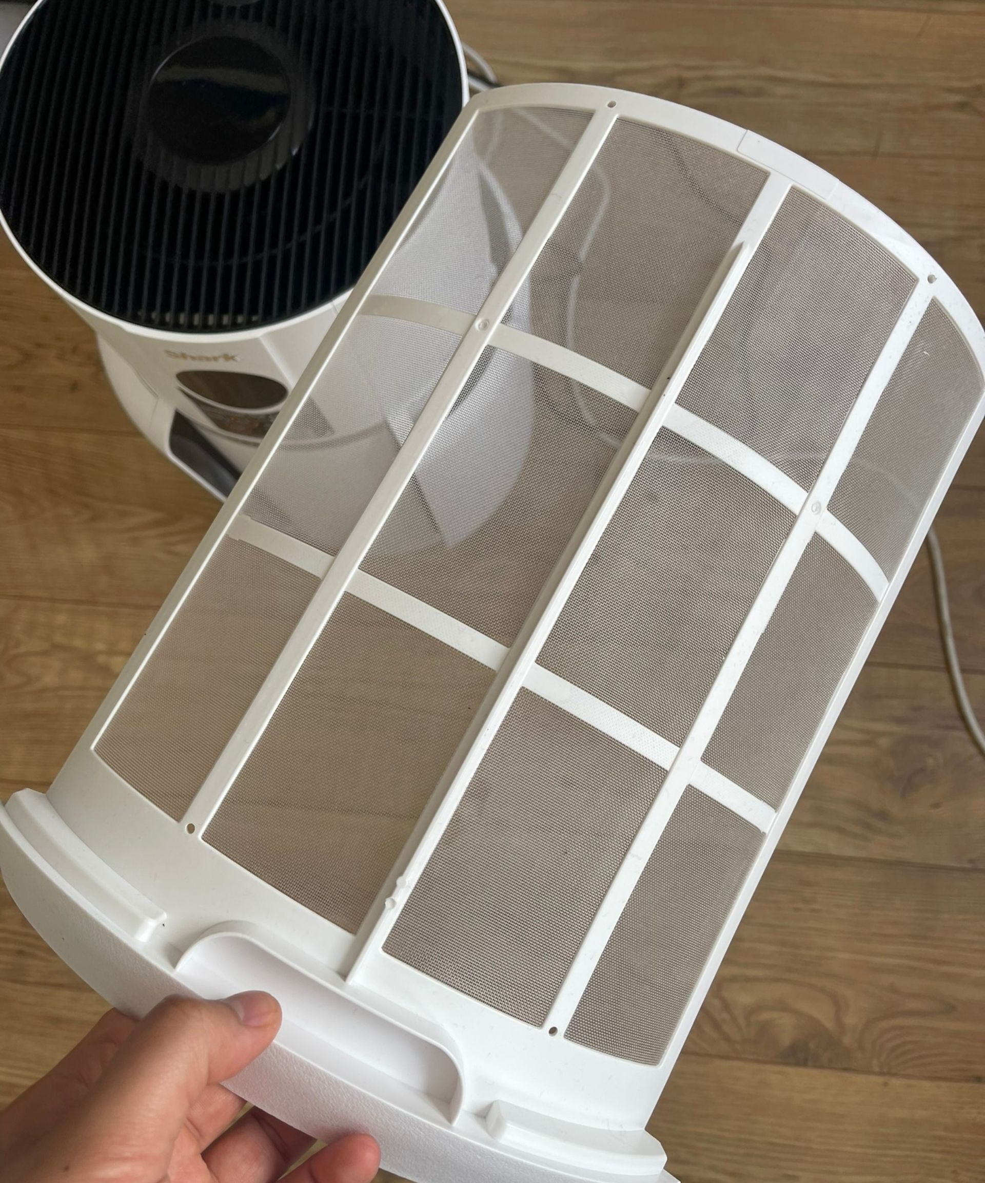 The washable filters of the Shark NeverChange Air Purifier MAX.