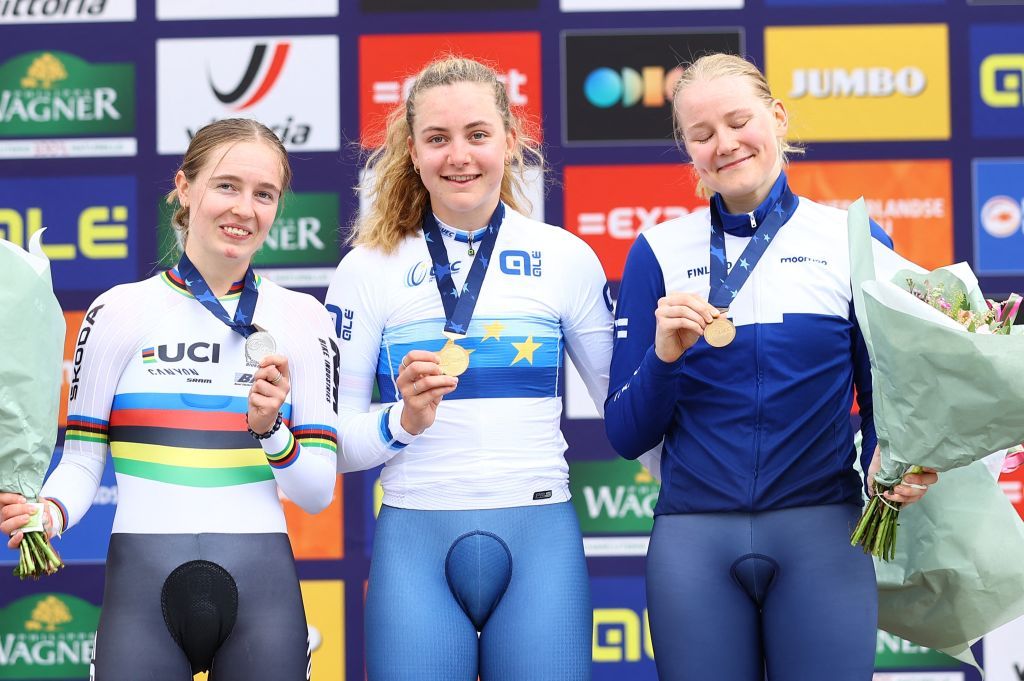 European Championships: Zoe Bäckstedt fastest in under-23 women&#039;s time trial