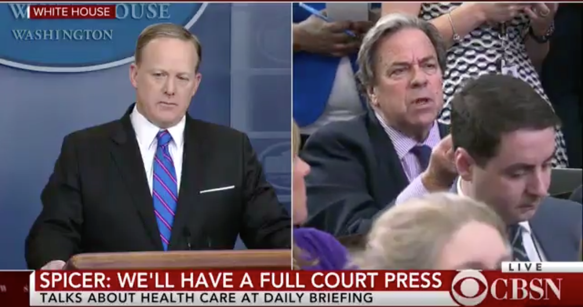 Sean Spicer. 
