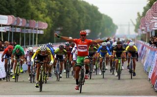 Stage 2 - Metlushenko wins two stages in a row at Tour of Taihu Lake