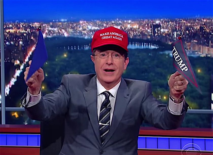 Stephen Colbert finds only one winner in the GOP debate