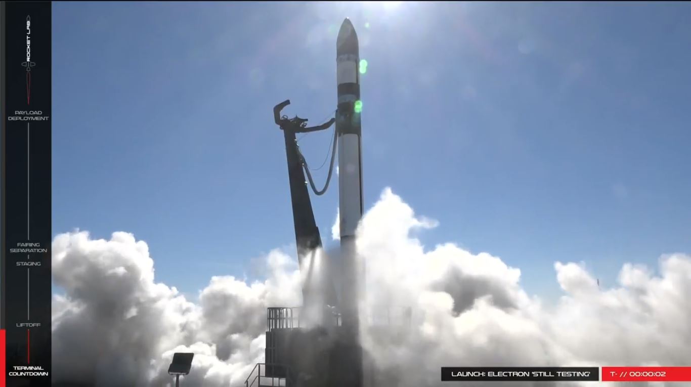 A Rocket Lab Electron rocket nearly took off from the company&#039;s launch facility in New Zealand on Dec. 11, but launch was aborted seconds before takeoff. 