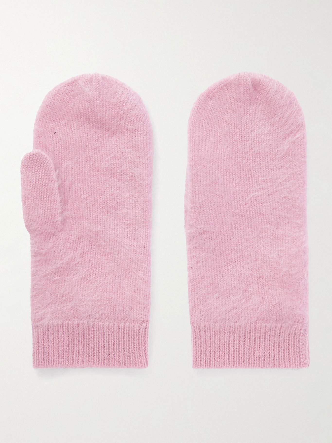 lisa yang Brushed-cashmere mittens