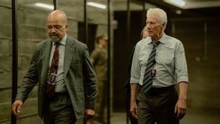 Henry (Jeffrey Wright) and Bosko (Richard Gere) (L-R) in "The Agency, episode 2