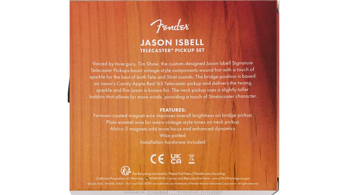 Fender Jason Isbell Telecaster Signature Pickups