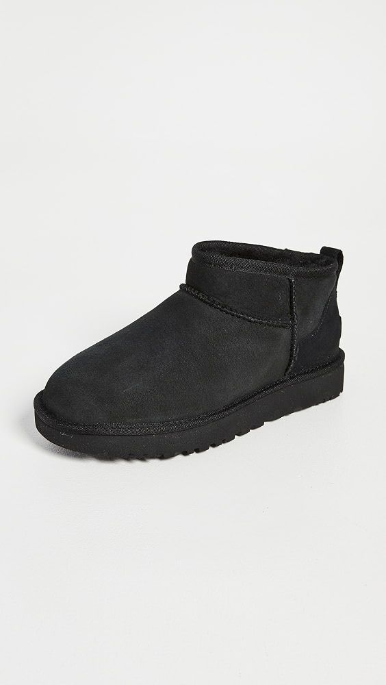 Classic Ultra Mini Boots - Black
