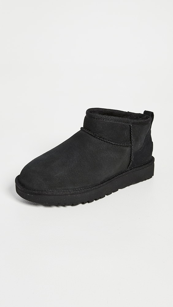 Classic Ultra Mini Boots - Black