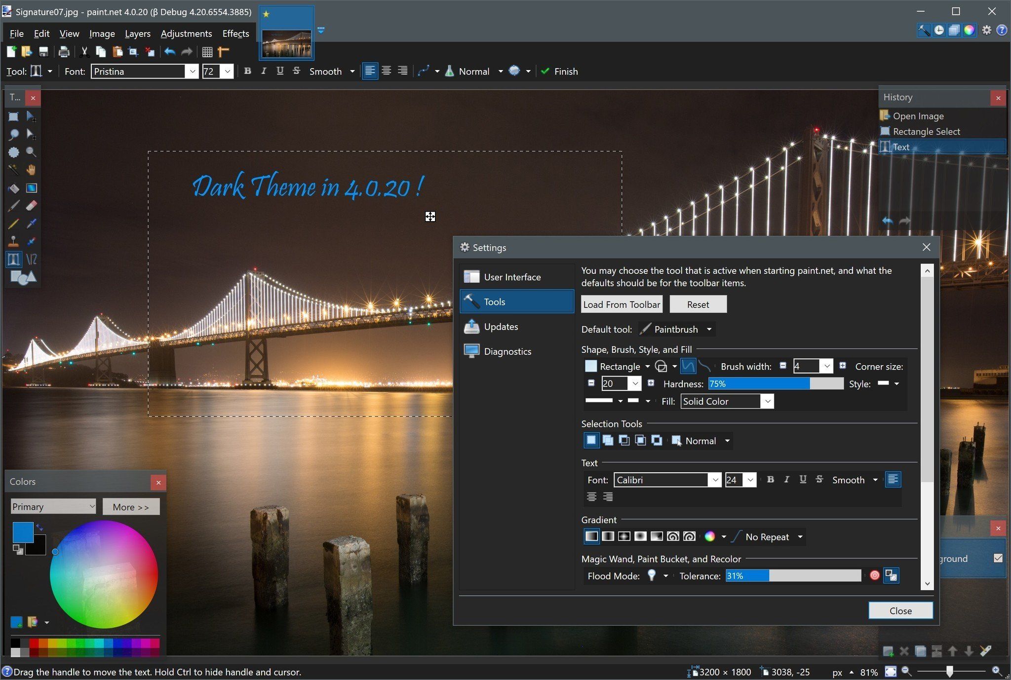 Paint.NET gets dark theme and improved high DPI support | Windows Central