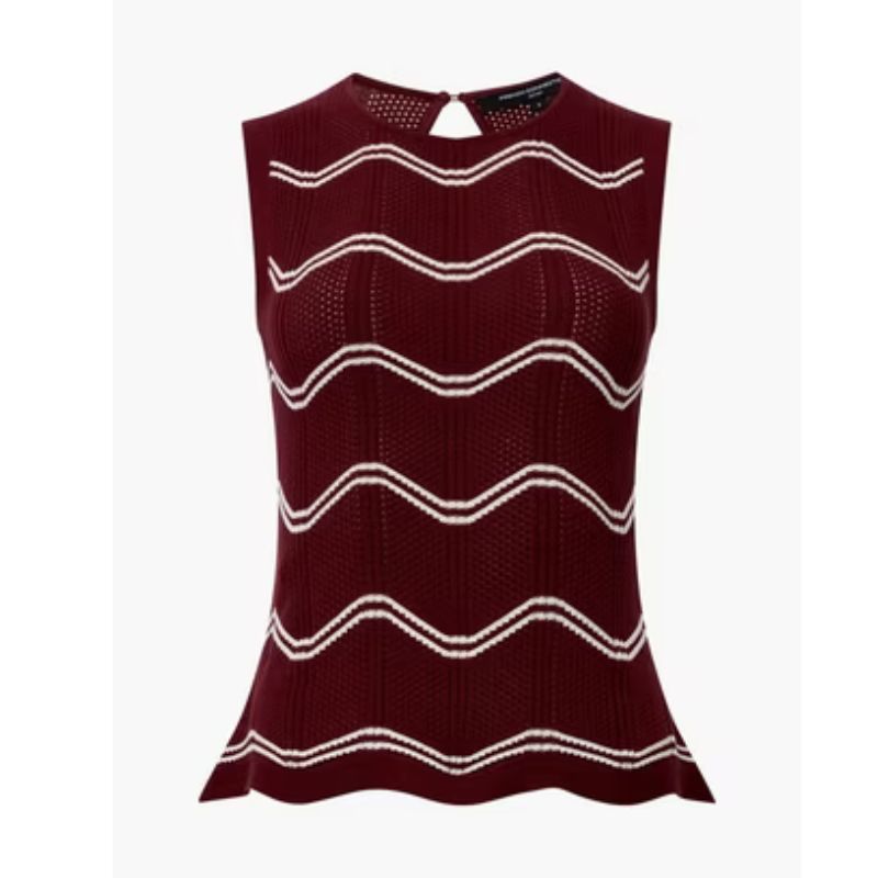 French Connection, Trudy Crochet Sleeveless Top