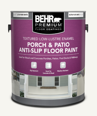 a can of Behr paint