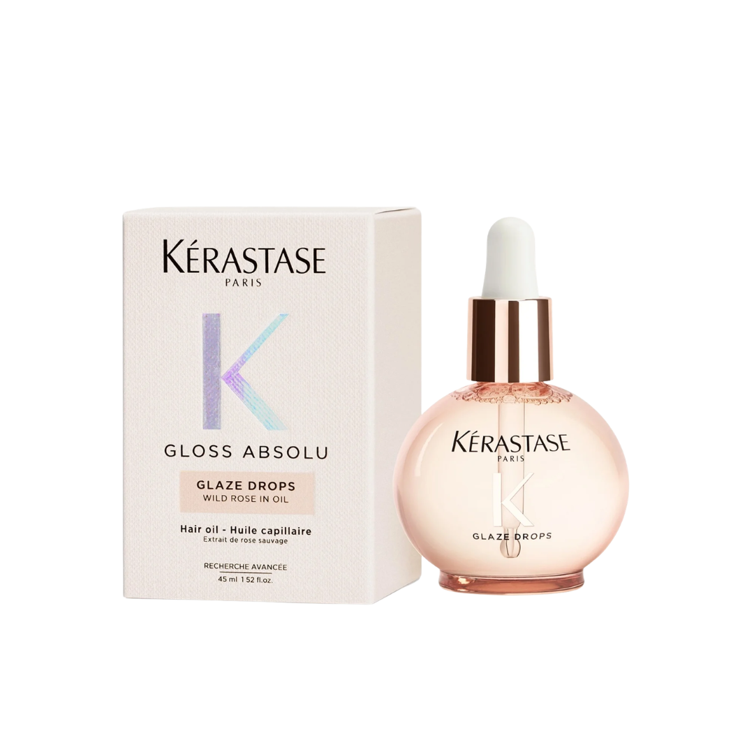 K&amp;eacute;rastase, Gloss Absolu Glaze Drops Hair Oil With Wild Rose