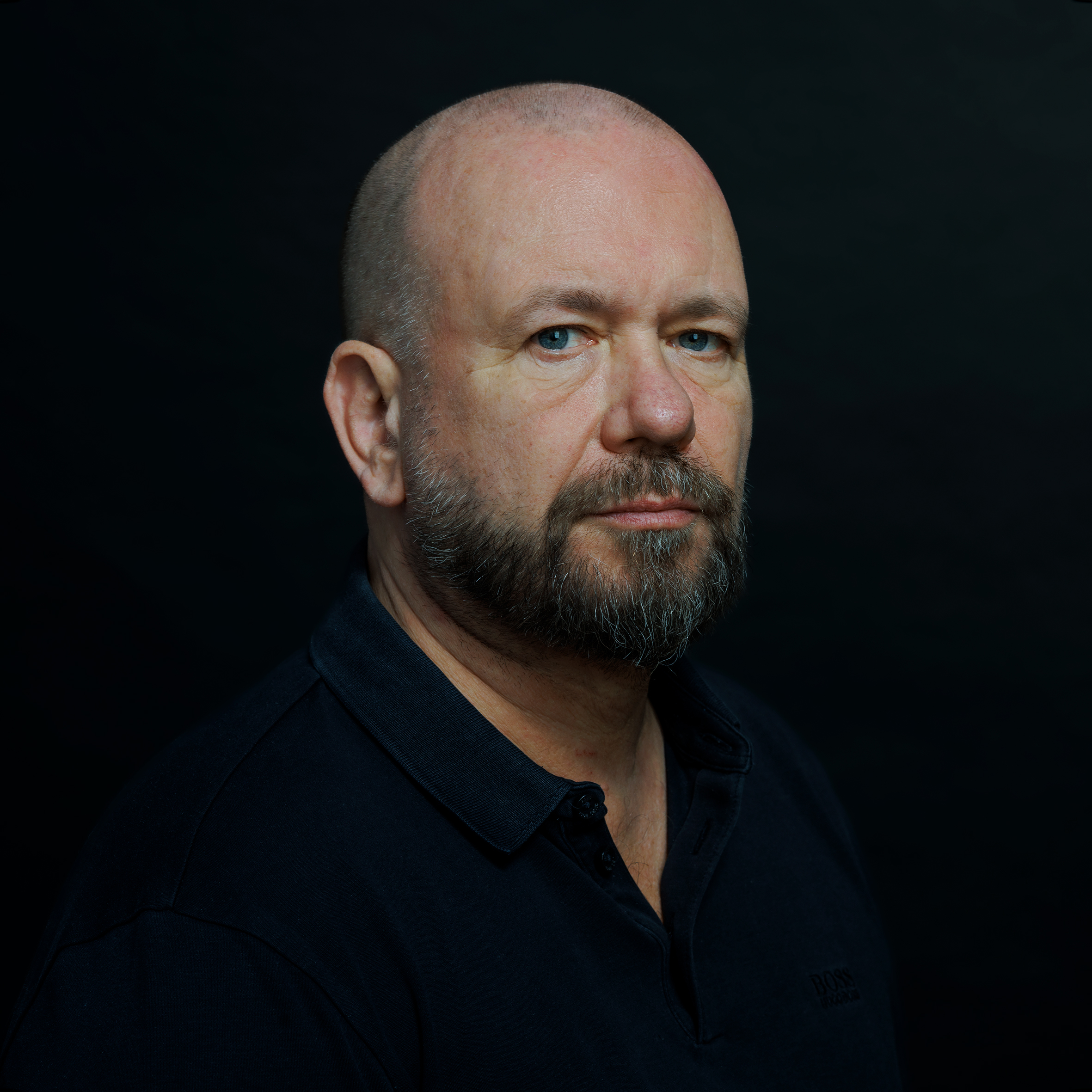 portrait of Reinier de Graaf against black background