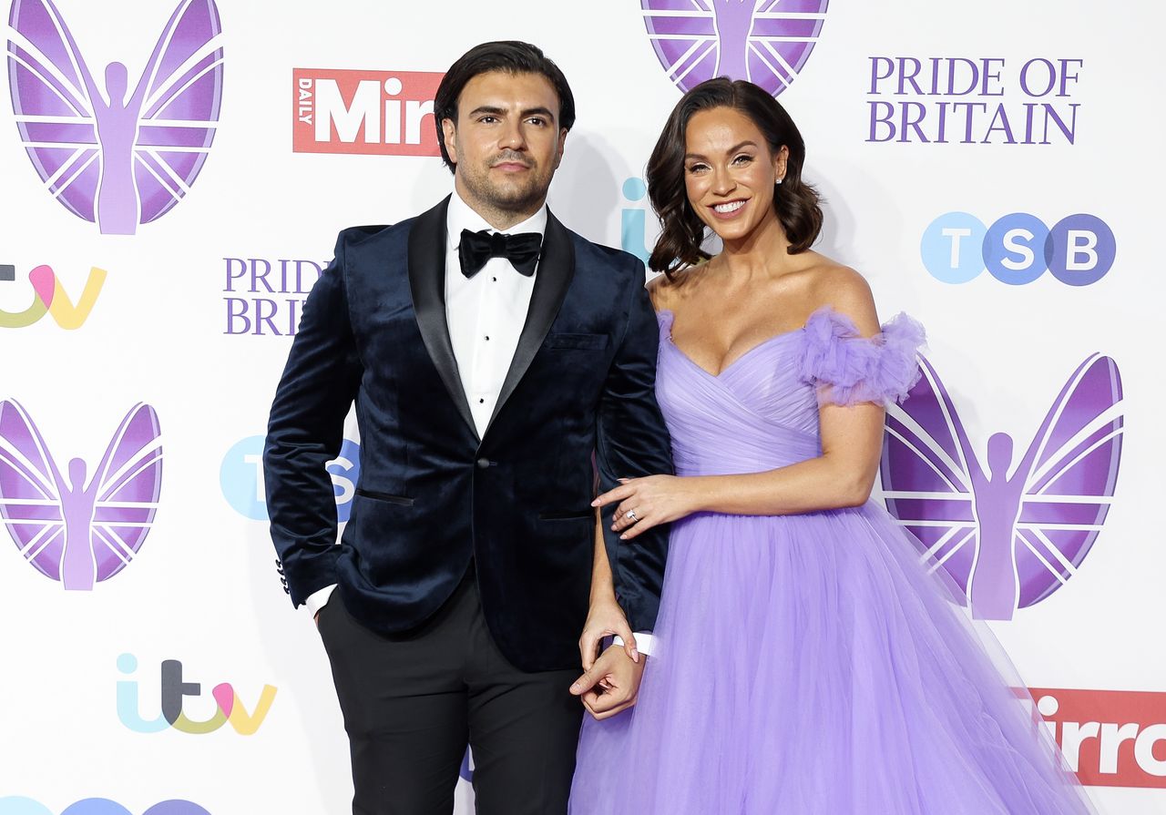 Ercan Ramadan and Vicky Pattison arrives at the Pride Of Britain Awards 2023 at Grosvenor House