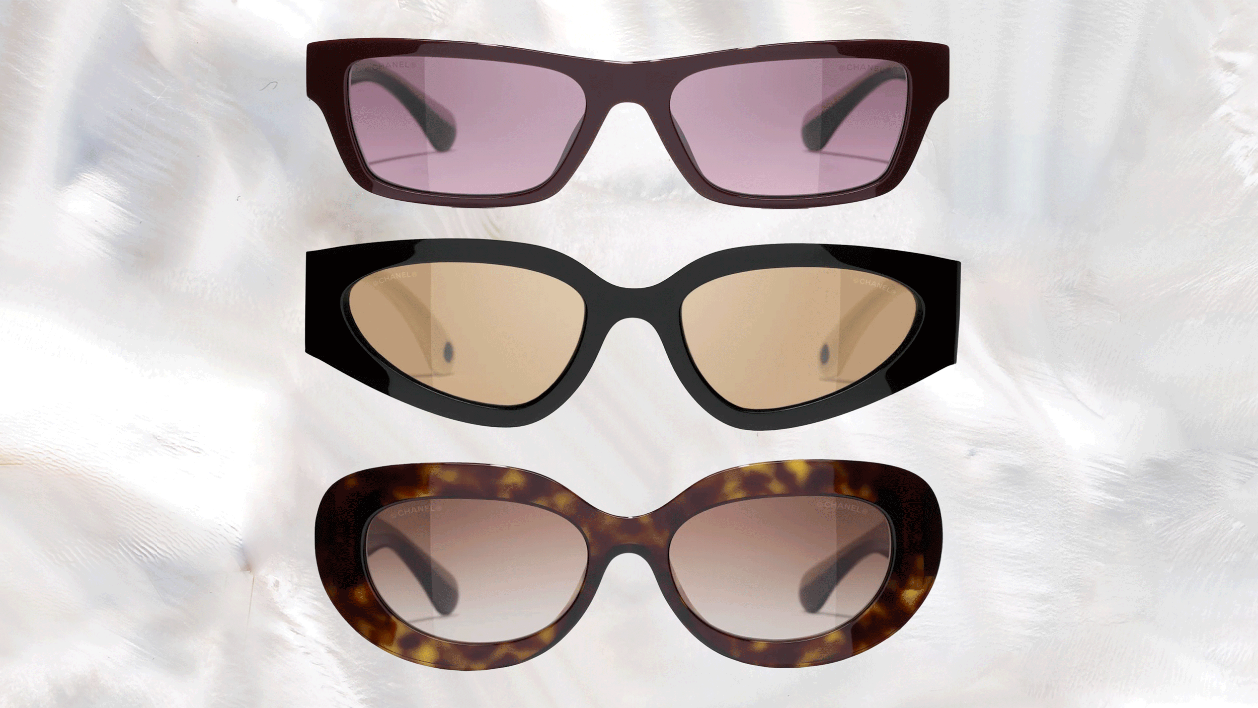 GIF of Chanel Eyewear