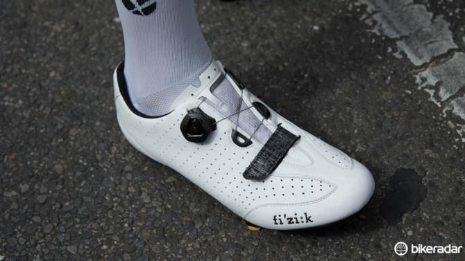 Geraint Thomas wearing the all-new fi'zi:k R3-B (B is for Boa)