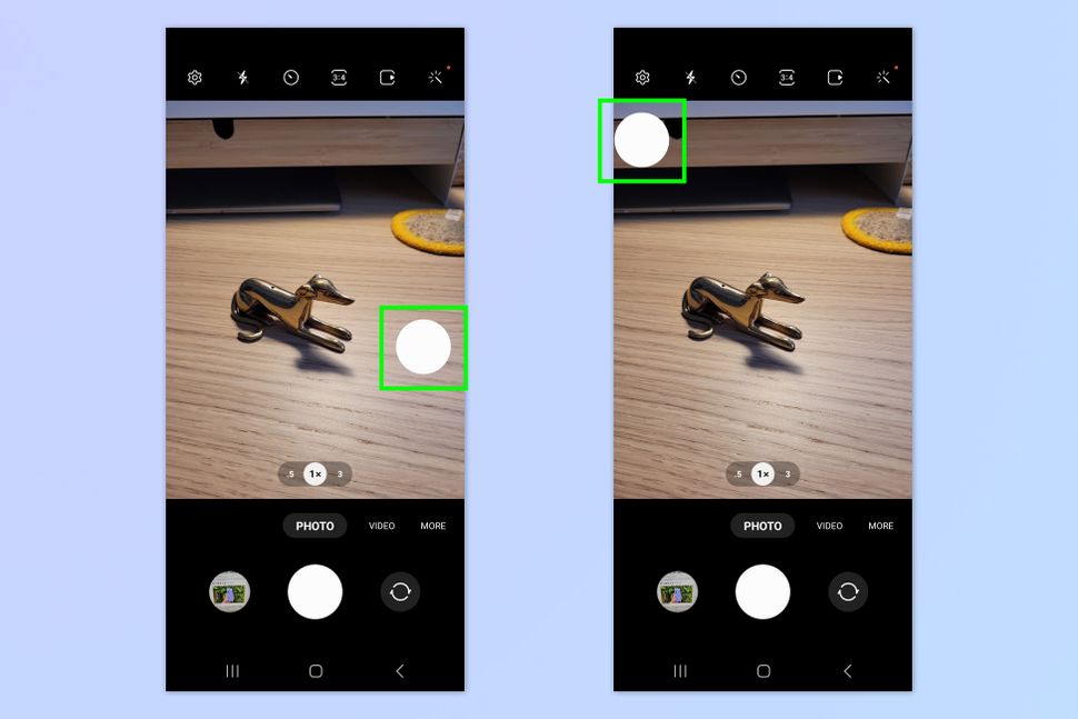 How to enable the floating camera shutter button on Samsung Galaxy devices Tom's Guide