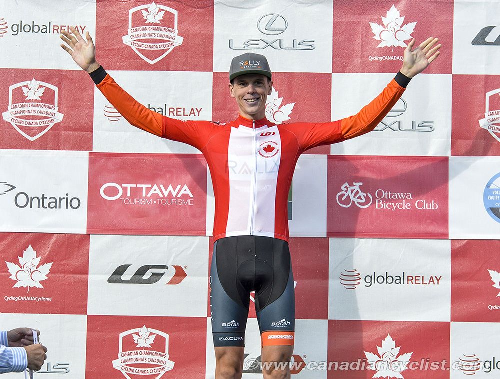 National Champion Matteo Dal-Cin (Rally Cycling)