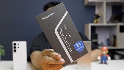 Still from Samsung Galaxy S26 Ultra unboxing video by Sahil Karoul