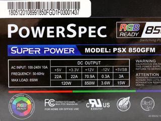 PowerSpec PSX 850GFM Unboxing