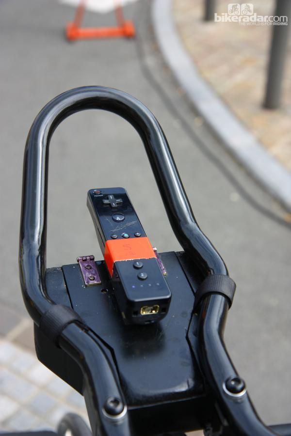 The sound system on this bike is apparently based on a Nintendo Wii.
