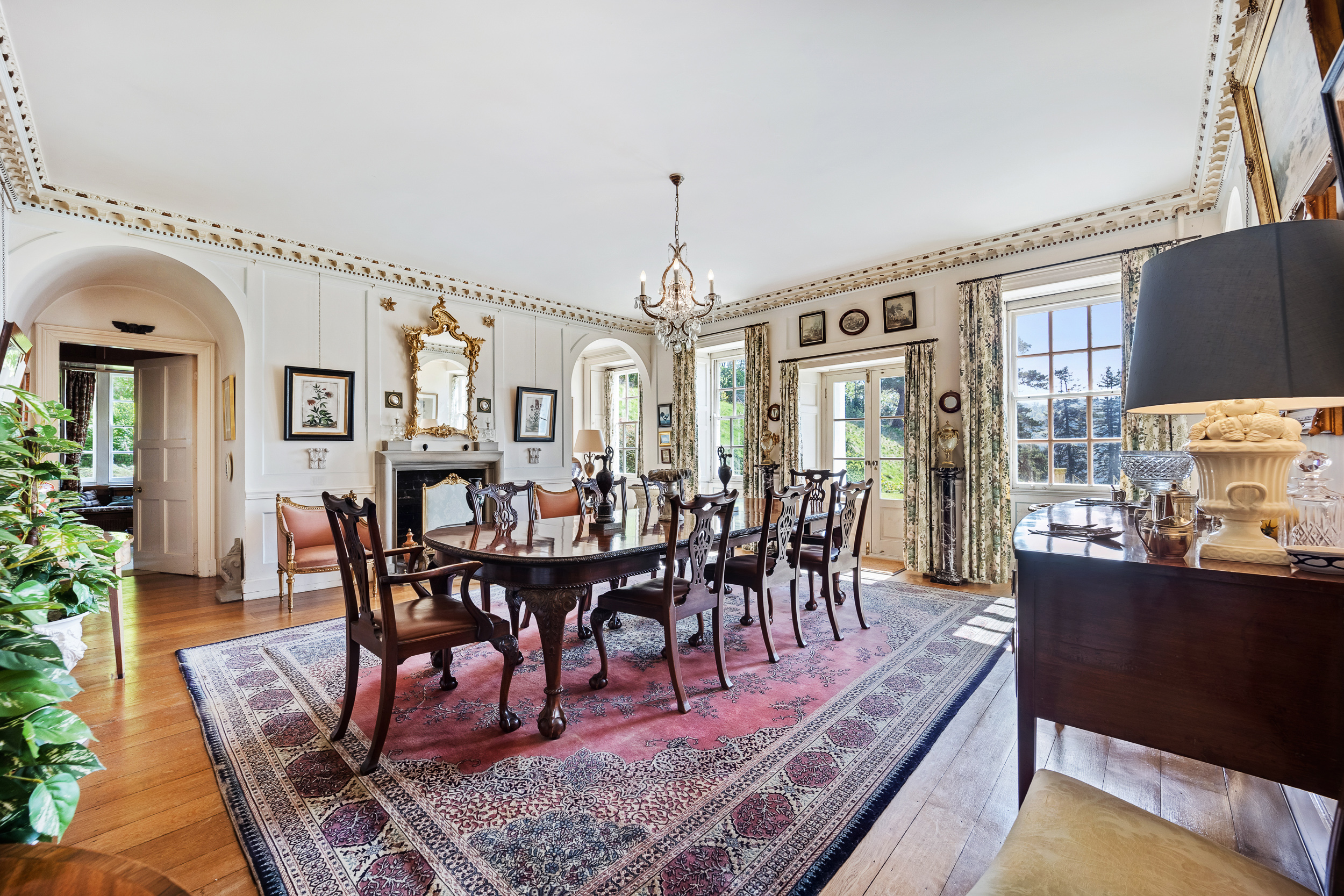 The historic Garthewin estate