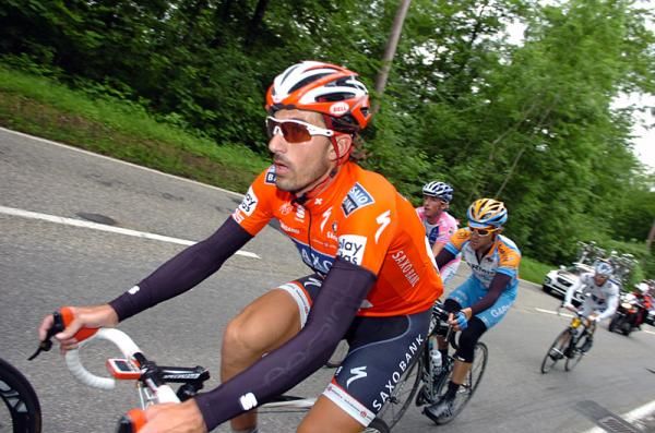 Swiss road champion Fabian Cancellara (Saxo Bank).