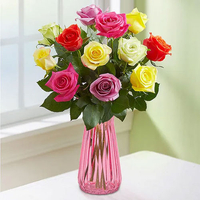 1-800-Flowers: Two dozen assorted roses from $36.99