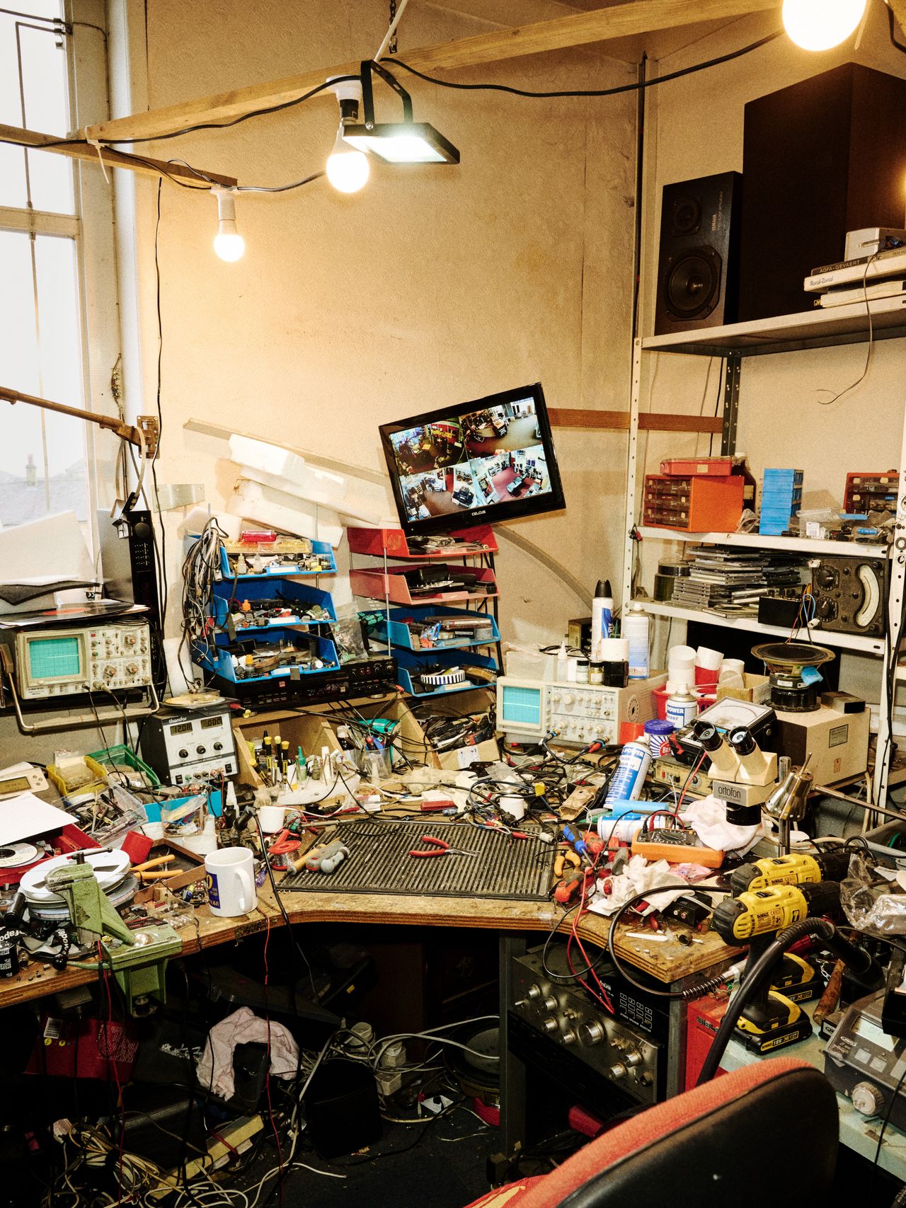 Behind the scenes at Wilkinson's Hi-Fi, Nelson, Lancashire