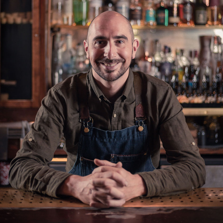 Sebastiano Cristofanon, bar manager at Nightjar