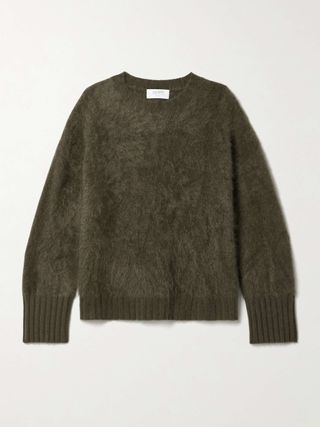 Brushed-Cashmere Sweater