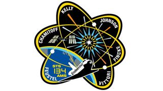 STS-134 patch.