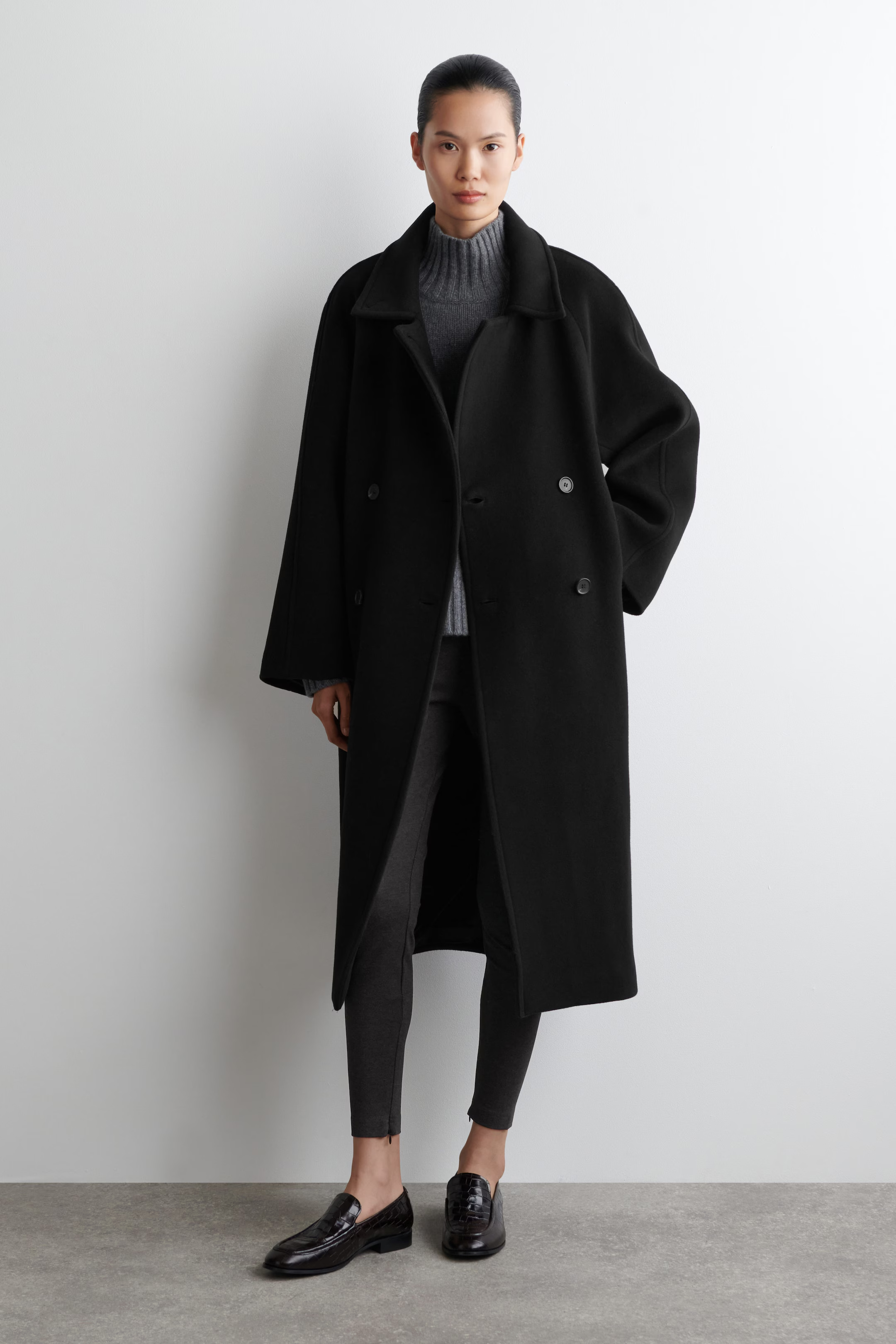 cos, ZIPPED-CUFF LEGGINGS